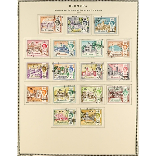 69 - COMMONWEALTH collection of several 1000 chiefly very fine used stamps in a large album, includes Bri... 