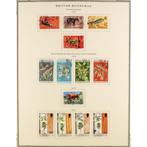 69 - COMMONWEALTH collection of several 1000 chiefly very fine used stamps in a large album, includes Bri... 