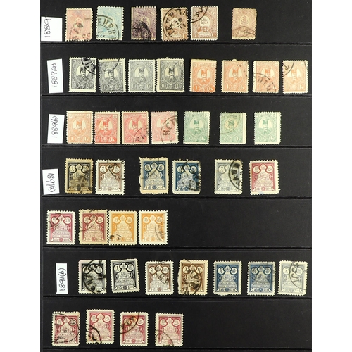 699 - IRAN/PERSIA 1870's-1970's MOSTLY USED COLLECTION with the strength in the late 19th Century to early... 