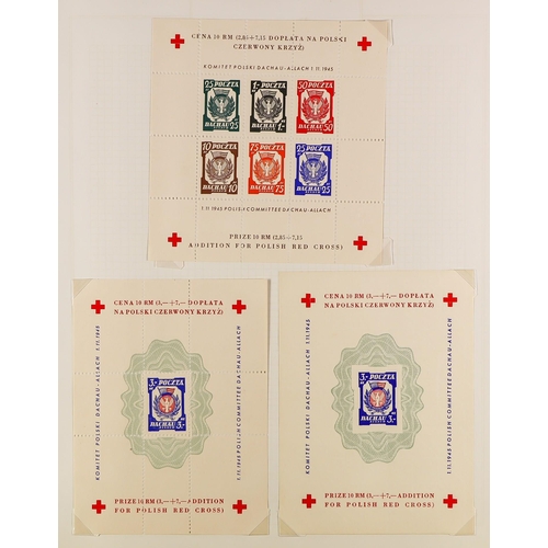 70 - RED CROSS / RED CRESCENT COLLECTION of mint / never hinged mint & used stamps, miniature sheets, boo... 