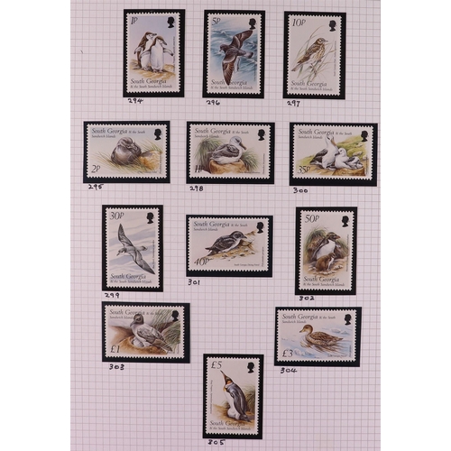 83 - BIRDS 1940's-2010's world collection written up in 22 albums, includes loads of complete sets, mini-... 