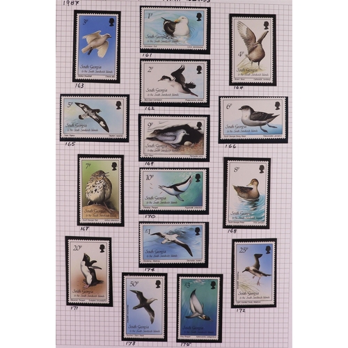 83 - BIRDS 1940's-2010's world collection written up in 22 albums, includes loads of complete sets, mini-... 