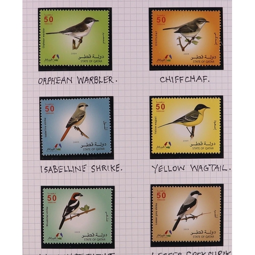 83 - BIRDS 1940's-2010's world collection written up in 22 albums, includes loads of complete sets, mini-... 