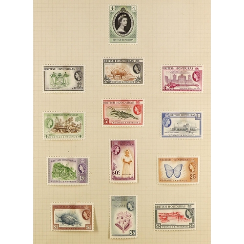 84 - BRITISH COMMONWEALTH COLLECTION 1937-1955 mint & used stamps in album, includes (all mint) Aden 1939... 