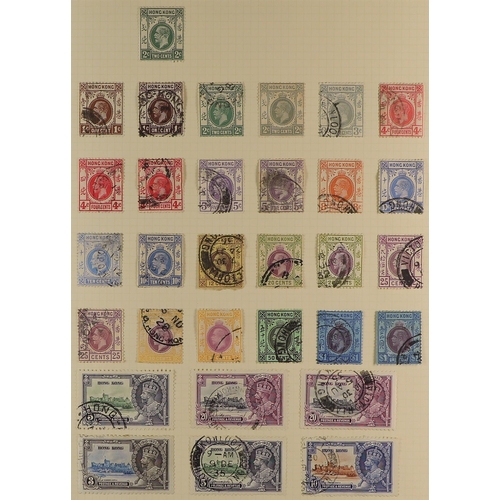 85 - COMMONWEALTH several old Harmers auction lots from the 1990's, includes Ascension 1922 set used, Aus... 