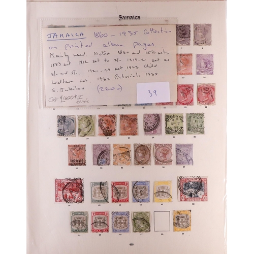 86 - COMMONWEALTH mint & used collections on well-filled album and protective pages includes a very fine ... 