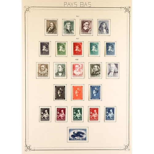 865 - NETHERLANDS 1921 - 1939 MINT SETS collection on album pages, Michel €3000+ (110+ stamps) Lot 865 [b]