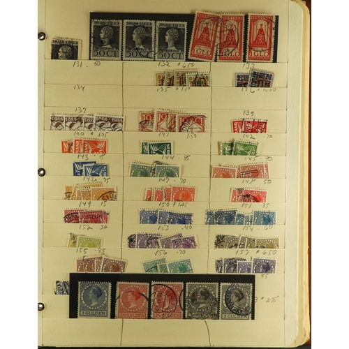 869 - NETHERLANDS DEALERS STOCK IN 3 BINDERS, INCL. COLONIES. 1852 - 2000's an extensive holding of 5000+ ... 