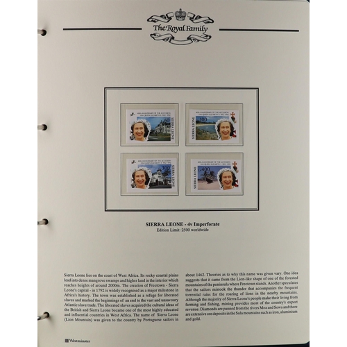 89 - ROYAL FAMILY & EVENTS 1937-2002 world collection of never hinged mint stamps, mini-sheets & sheetlet... 