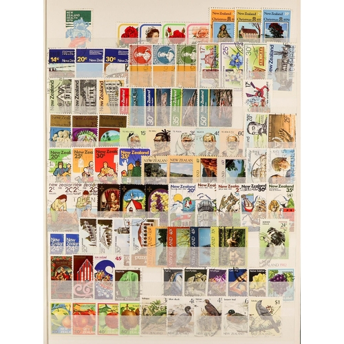 895 - NEW ZEALAND 1937 - 1999 USED COLLECTION extensive, on protective pages, chiefly sets but also semi-s... 