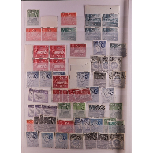 91 - BRITISH COMMONWEALTH 19th Century to 1990 MINT & USED COLLECTION/ACCUMULATION in seventeen stockbook... 