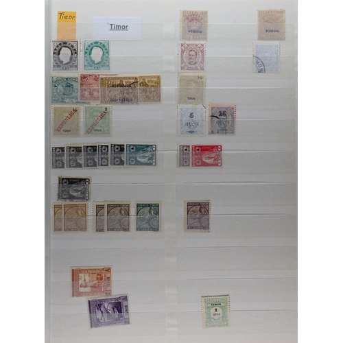 954 - PORTUGUESE COLONIES COLLECTION/ACCUMULATION 19th Century to 1990's mint & used stamps in albums, sto... 