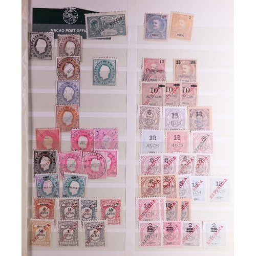 954 - PORTUGUESE COLONIES COLLECTION/ACCUMULATION 19th Century to 1990's mint & used stamps in albums, sto... 