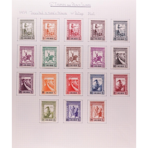 954 - PORTUGUESE COLONIES COLLECTION/ACCUMULATION 19th Century to 1990's mint & used stamps in albums, sto... 