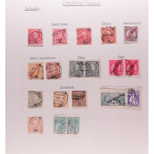 954 - PORTUGUESE COLONIES COLLECTION/ACCUMULATION 19th Century to 1990's mint & used stamps in albums, sto... 