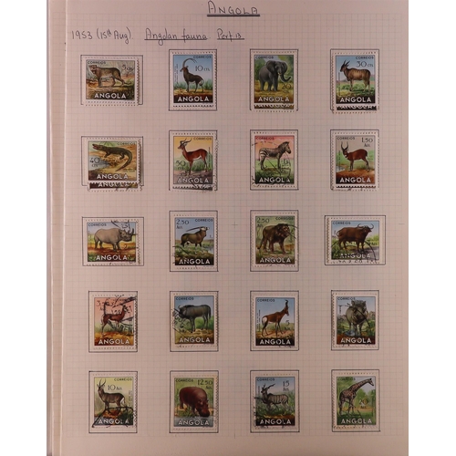 954 - PORTUGUESE COLONIES COLLECTION/ACCUMULATION 19th Century to 1990's mint & used stamps in albums, sto... 