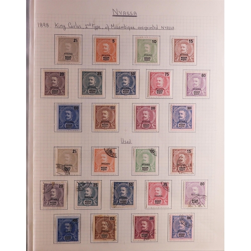 954 - PORTUGUESE COLONIES COLLECTION/ACCUMULATION 19th Century to 1990's mint & used stamps in albums, sto... 