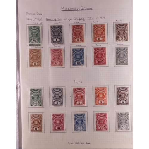 954 - PORTUGUESE COLONIES COLLECTION/ACCUMULATION 19th Century to 1990's mint & used stamps in albums, sto... 