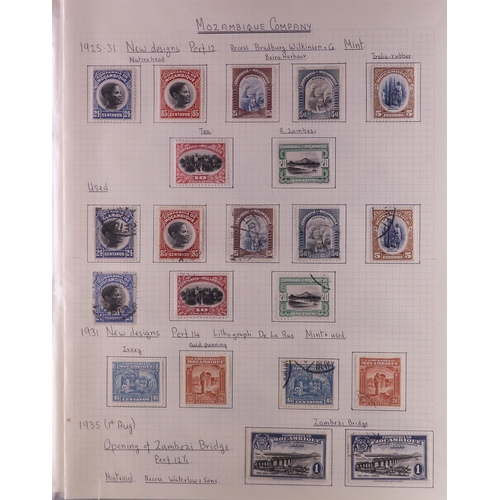 954 - PORTUGUESE COLONIES COLLECTION/ACCUMULATION 19th Century to 1990's mint & used stamps in albums, sto... 