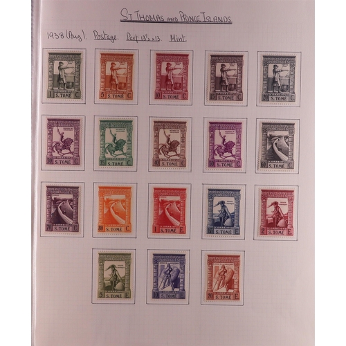 954 - PORTUGUESE COLONIES COLLECTION/ACCUMULATION 19th Century to 1990's mint & used stamps in albums, sto... 