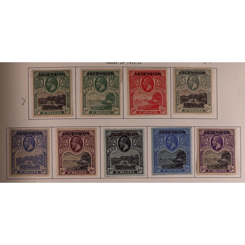 96 - BRITISH AFRICA 19th Century to 1950's mint & used collection in Minkus album, includes Ascension 192... 