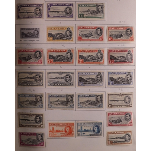 96 - BRITISH AFRICA 19th Century to 1950's mint & used collection in Minkus album, includes Ascension 192... 