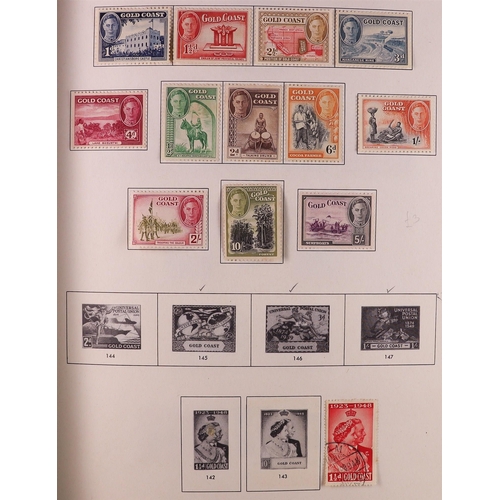 96 - BRITISH AFRICA 19th Century to 1950's mint & used collection in Minkus album, includes Ascension 192... 