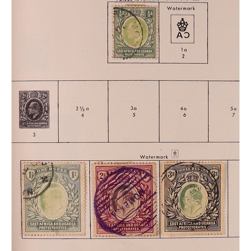 96 - BRITISH AFRICA 19th Century to 1950's mint & used collection in Minkus album, includes Ascension 192... 