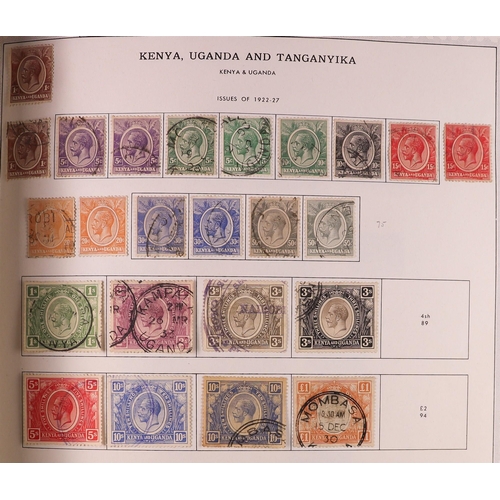 96 - BRITISH AFRICA 19th Century to 1950's mint & used collection in Minkus album, includes Ascension 192... 