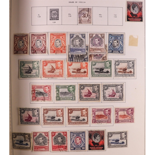 96 - BRITISH AFRICA 19th Century to 1950's mint & used collection in Minkus album, includes Ascension 192... 