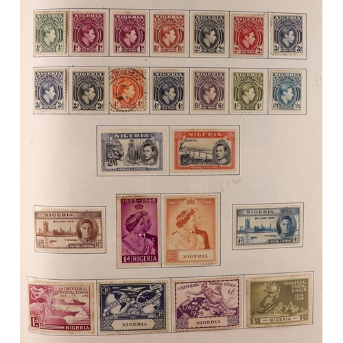 96 - BRITISH AFRICA 19th Century to 1950's mint & used collection in Minkus album, includes Ascension 192... 