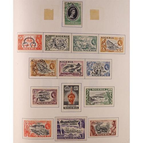 96 - BRITISH AFRICA 19th Century to 1950's mint & used collection in Minkus album, includes Ascension 192... 