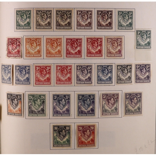 96 - BRITISH AFRICA 19th Century to 1950's mint & used collection in Minkus album, includes Ascension 192... 