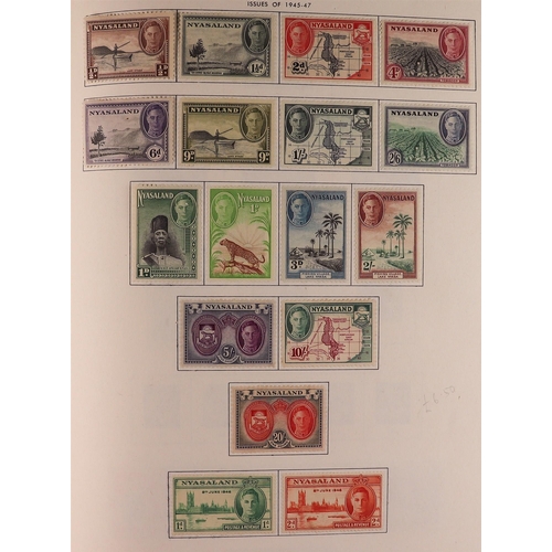 96 - BRITISH AFRICA 19th Century to 1950's mint & used collection in Minkus album, includes Ascension 192... 