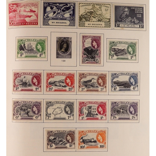 96 - BRITISH AFRICA 19th Century to 1950's mint & used collection in Minkus album, includes Ascension 192... 