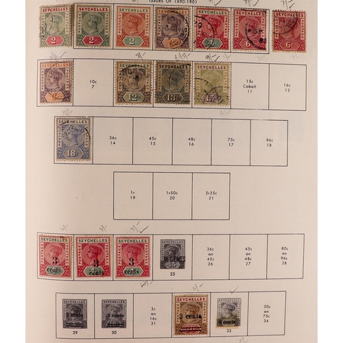 96 - BRITISH AFRICA 19th Century to 1950's mint & used collection in Minkus album, includes Ascension 192... 