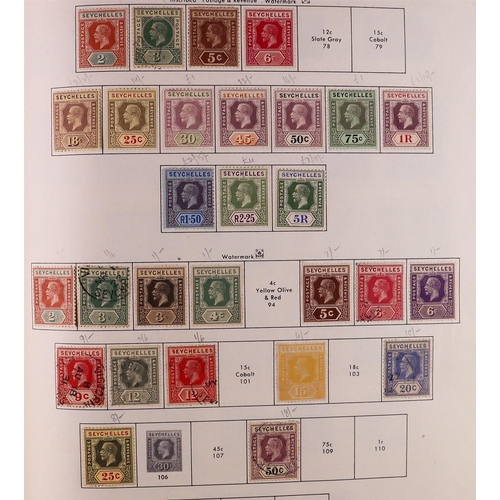 96 - BRITISH AFRICA 19th Century to 1950's mint & used collection in Minkus album, includes Ascension 192... 