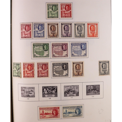 96 - BRITISH AFRICA 19th Century to 1950's mint & used collection in Minkus album, includes Ascension 192... 