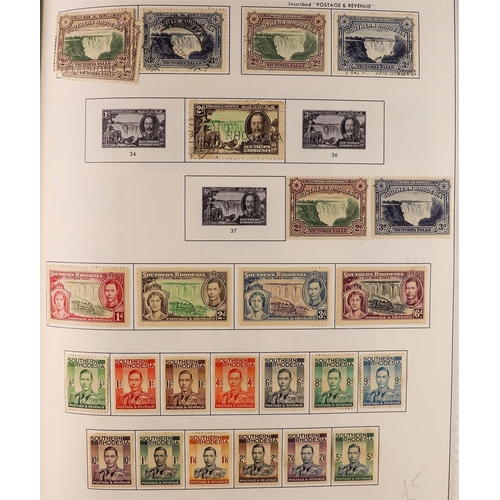 96 - BRITISH AFRICA 19th Century to 1950's mint & used collection in Minkus album, includes Ascension 192... 