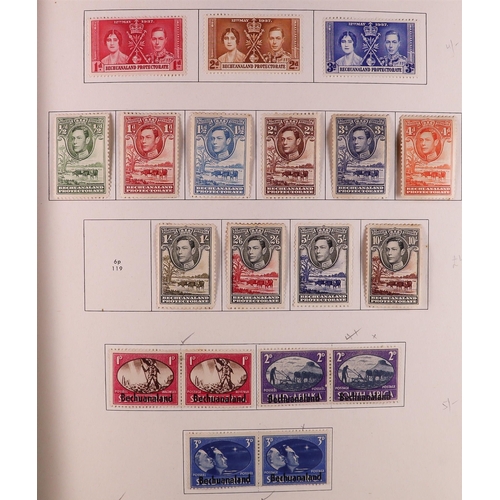 96 - BRITISH AFRICA 19th Century to 1950's mint & used collection in Minkus album, includes Ascension 192... 