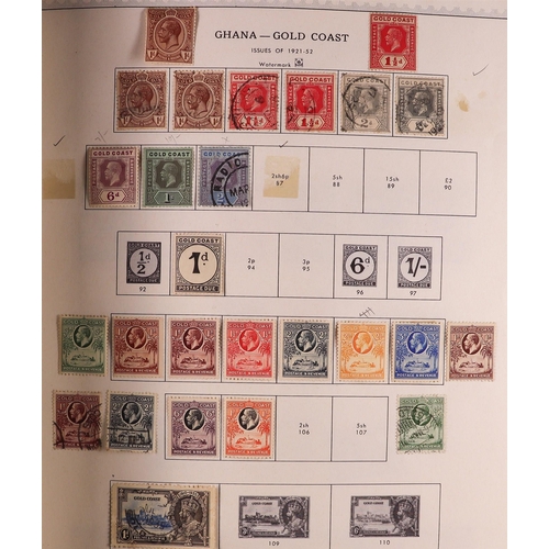 96 - BRITISH AFRICA 19th Century to 1950's mint & used collection in Minkus album, includes Ascension 192... 