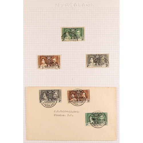 97 - COLLECTOR'S ESTATE in four cartons, includes Great Britain 1d reds on covers, QV to 5s used, 1924-26... 