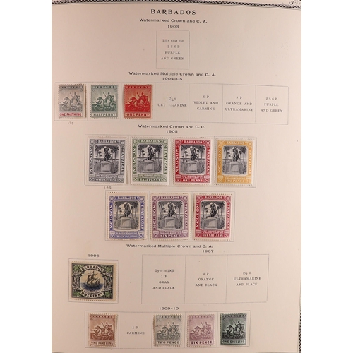 51 - BRITISH AMERICA 19th Century to 1952 mint collection in album, includes British West Indies, Canada ... 