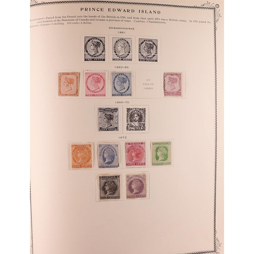 51 - BRITISH AMERICA 19th Century to 1952 mint collection in album, includes British West Indies, Canada ... 