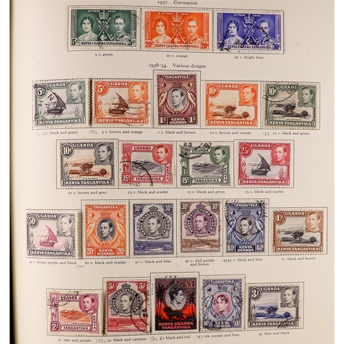 63 - BRITISH COMMONWEALTH 1936-1952 KGVI COLLECTION in well filled Stanley Gibbons 'King George VI' album... 