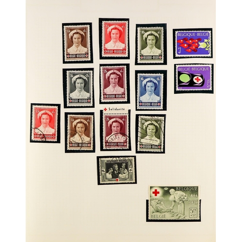 70 - RED CROSS / RED CRESCENT COLLECTION of mint / never hinged mint & used stamps, miniature sheets, boo... 