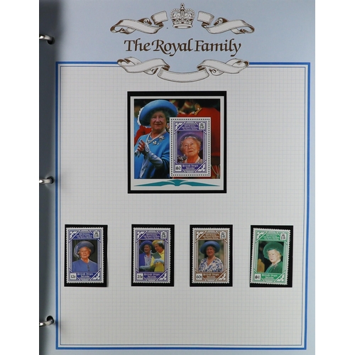 89 - ROYAL FAMILY & EVENTS 1937-2002 world collection of never hinged mint stamps, mini-sheets & sheetlet... 