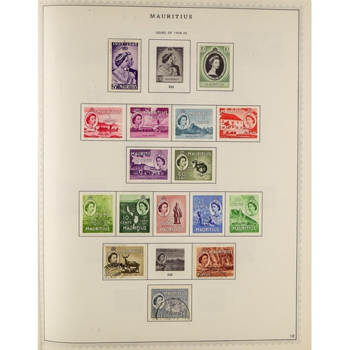 178 - COMMONWEALTH mint, never hinged mint & used collection in an album, Br Indian Ocean Terr., Maldive I... 