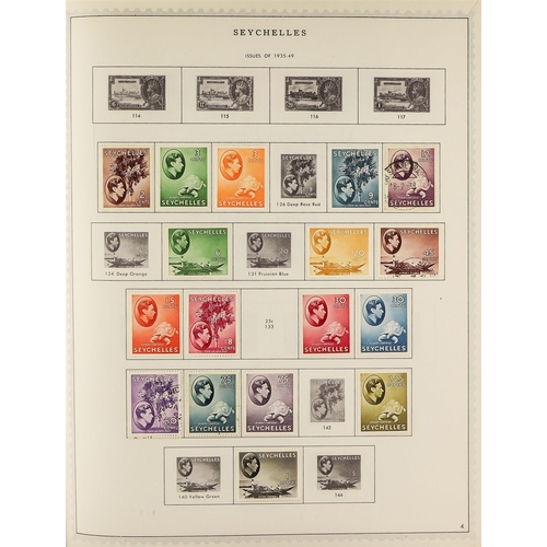 178 - COMMONWEALTH mint, never hinged mint & used collection in an album, Br Indian Ocean Terr., Maldive I... 