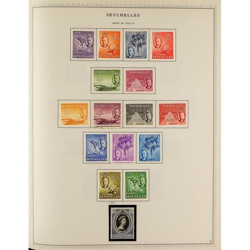 178 - COMMONWEALTH mint, never hinged mint & used collection in an album, Br Indian Ocean Terr., Maldive I... 